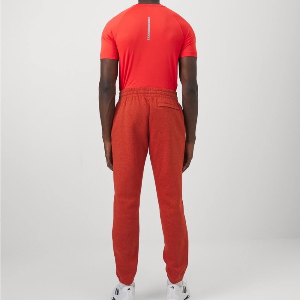 🆕 Under Armour Men's Burnt Orange Fleece Joggers - Picture 3 of 14